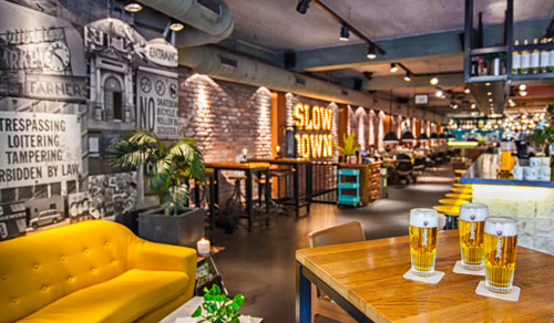 Photographie dcoration d'intrieur restaurant Stan & Co, Utrecht, Pays-Bas - Frdric LECHAT, photographe de reportage.